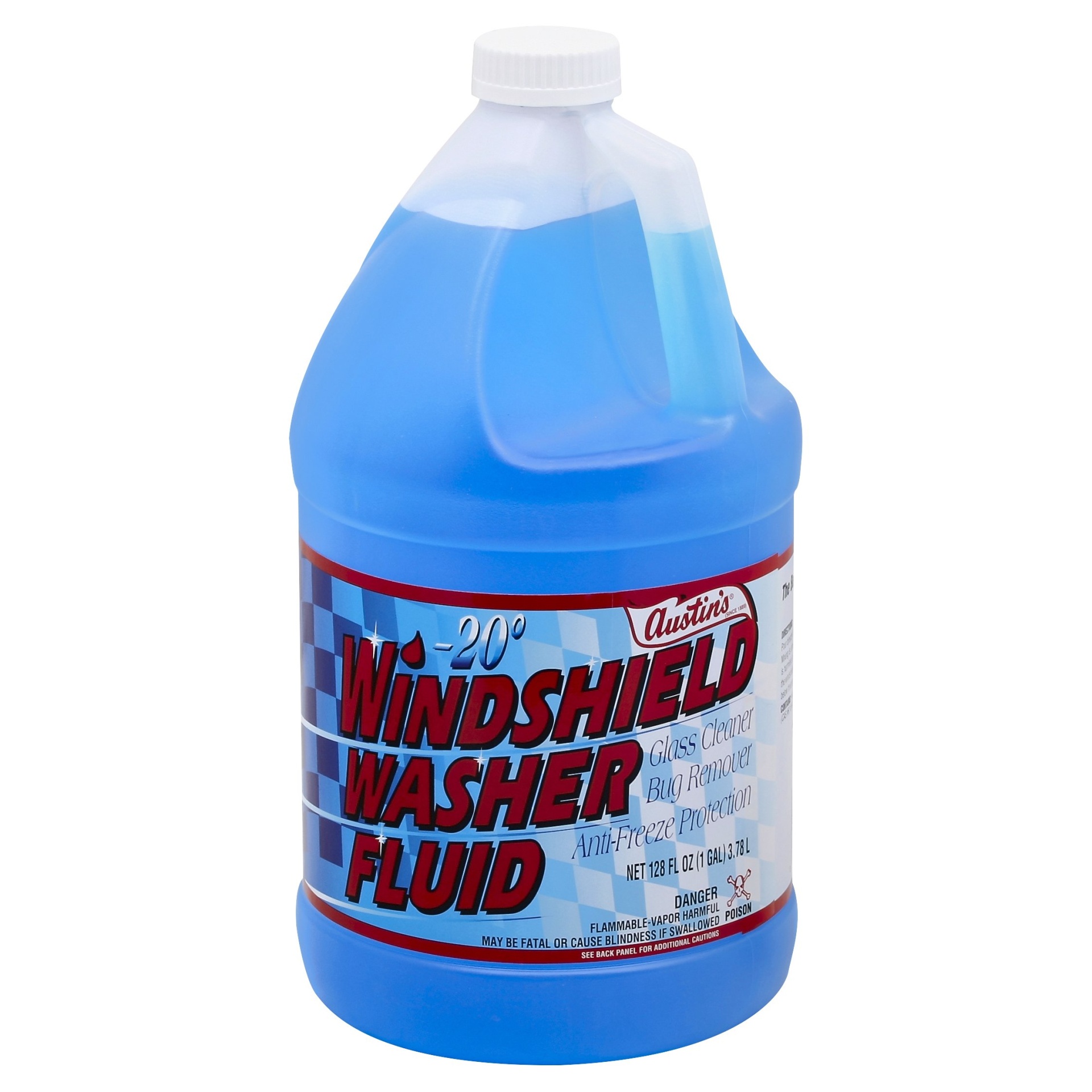 slide 1 of 2, Austin's Austins Austin's Windshield Washer Fluid, 128 fl oz