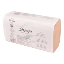 slide 1 of 1, ARRAY Natural Singlefold Towels, 250 ct