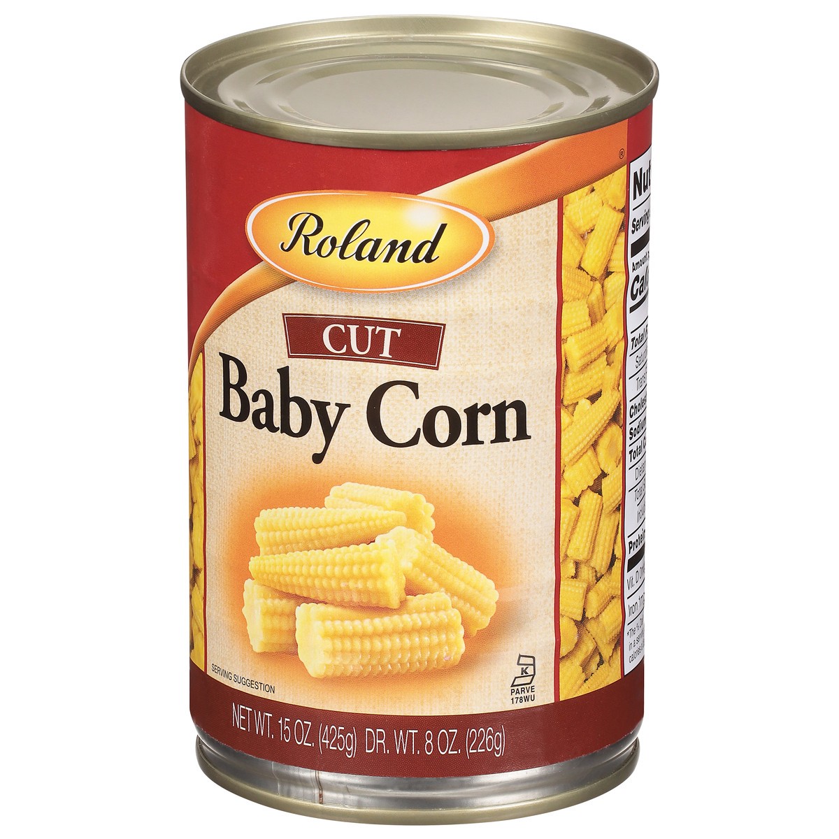 slide 9 of 11, Roland Cut Baby Corn 15 oz, 15 oz