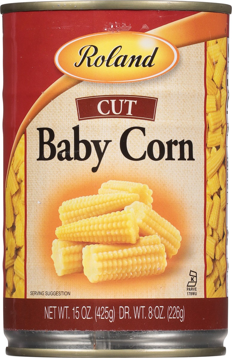 slide 10 of 11, Roland Cut Baby Corn 15 oz, 15 oz