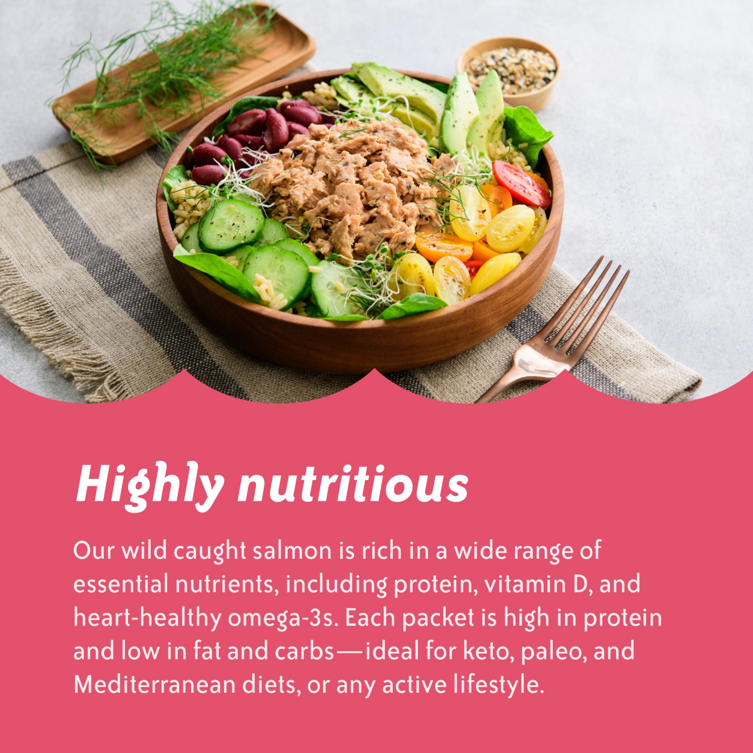 slide 2 of 8, Chicken of the Sea Wild Caught Alaskan Pink Salmon in Spring Water Packet 2.5 oz, 2.5 oz