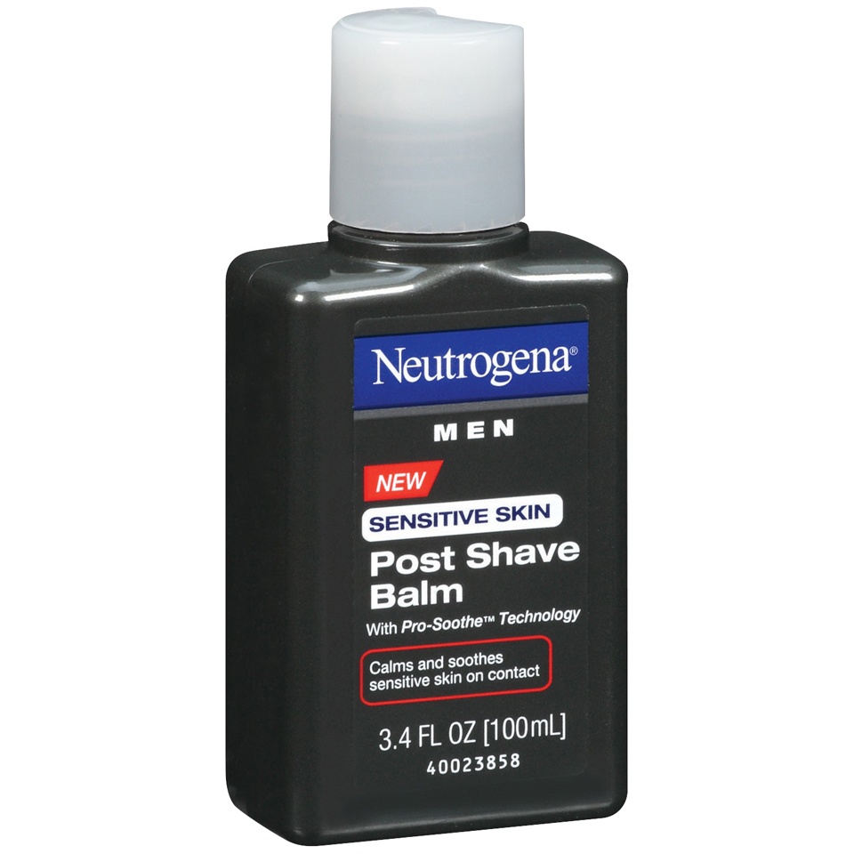 slide 2 of 4, Neutrogena Mens Sensitive Skin Post Shave Balm, 3.4 oz