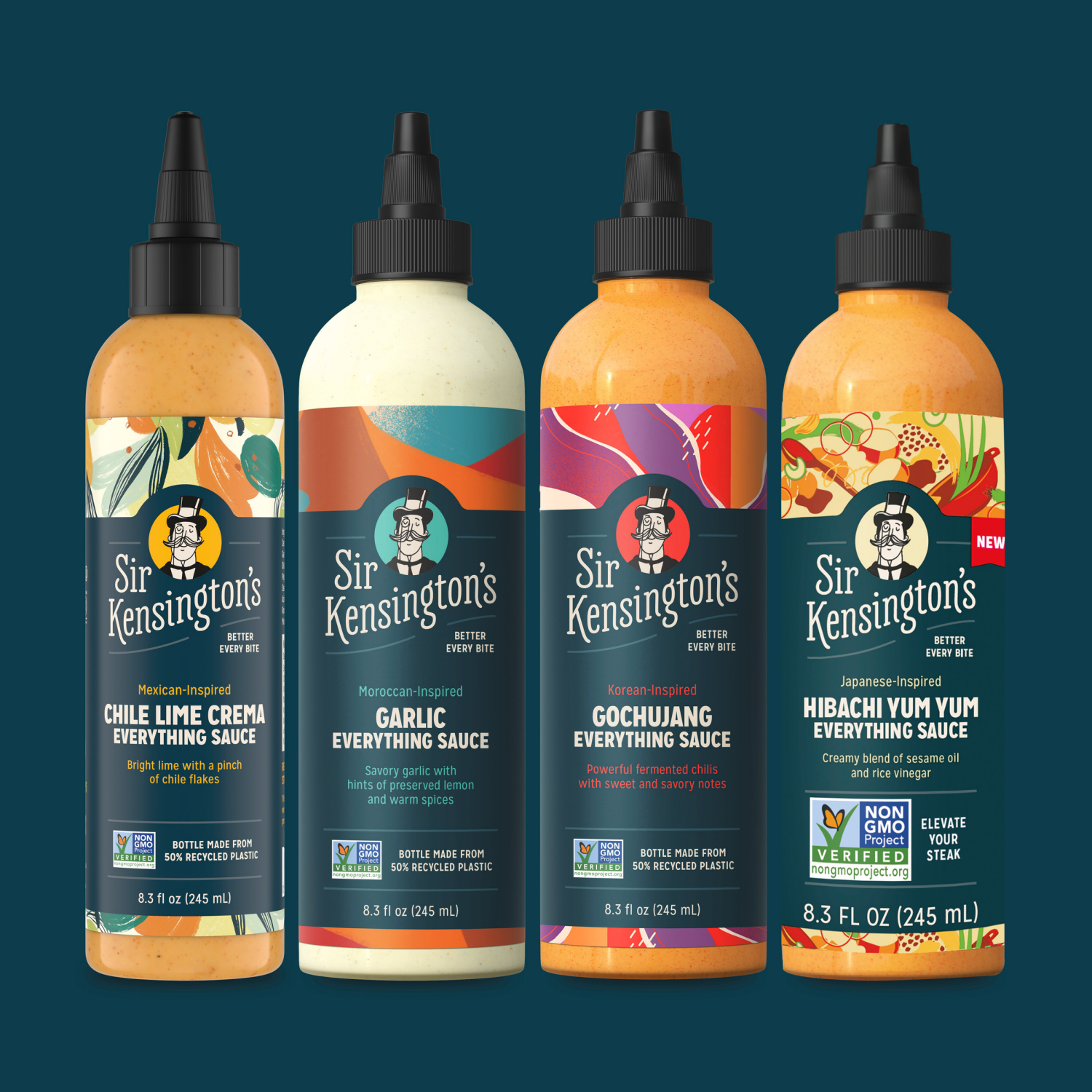 slide 8 of 8, Sir Kensington's everything sauce, garlic, 8.3 oz, 8.3 fl oz