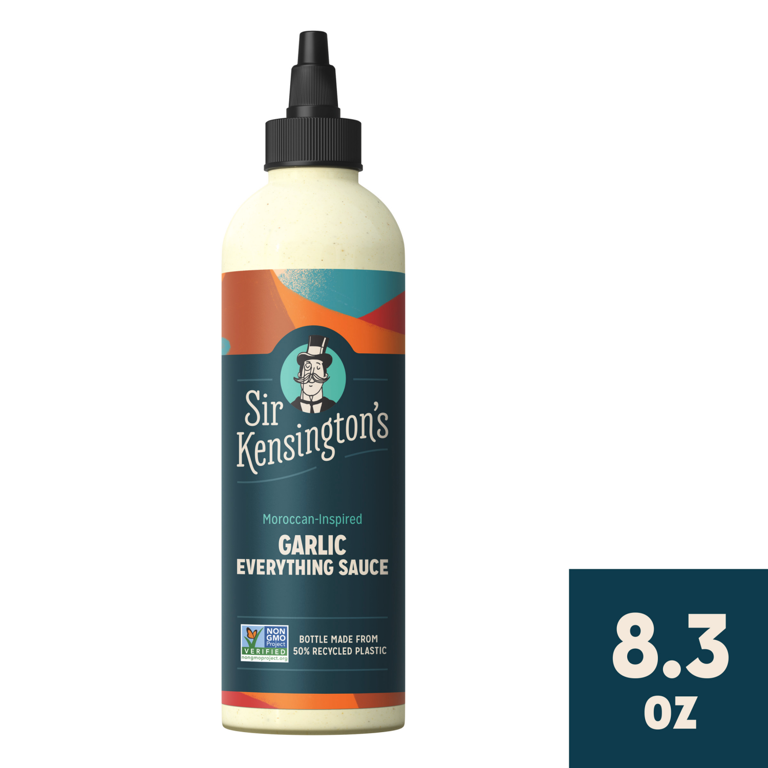 slide 1 of 8, Sir Kensington's everything sauce, garlic, 8.3 oz, 8.3 fl oz