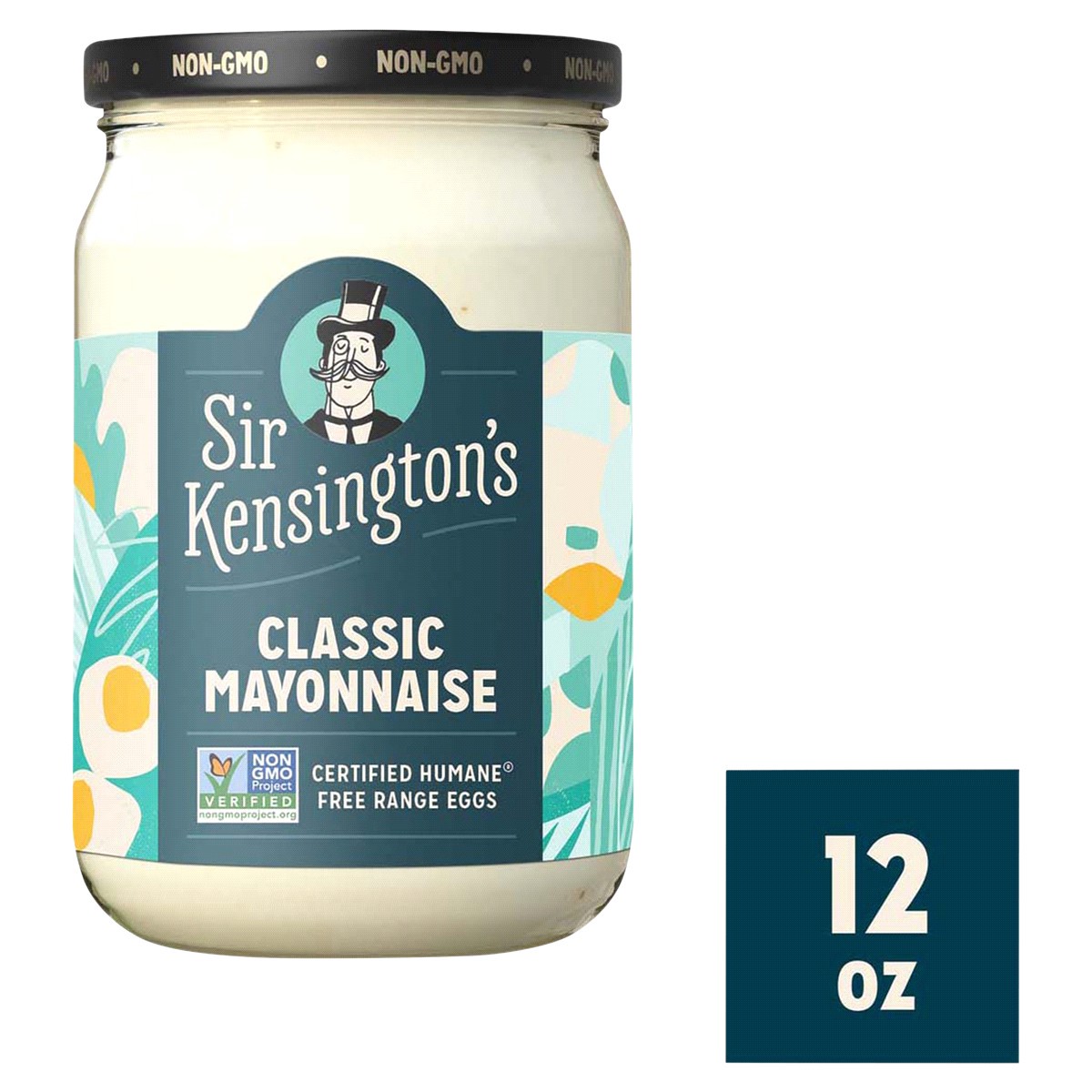 slide 1 of 4, Sir Kensington's Mayonnaise Classic Mayo 12 oz, 12 fl oz