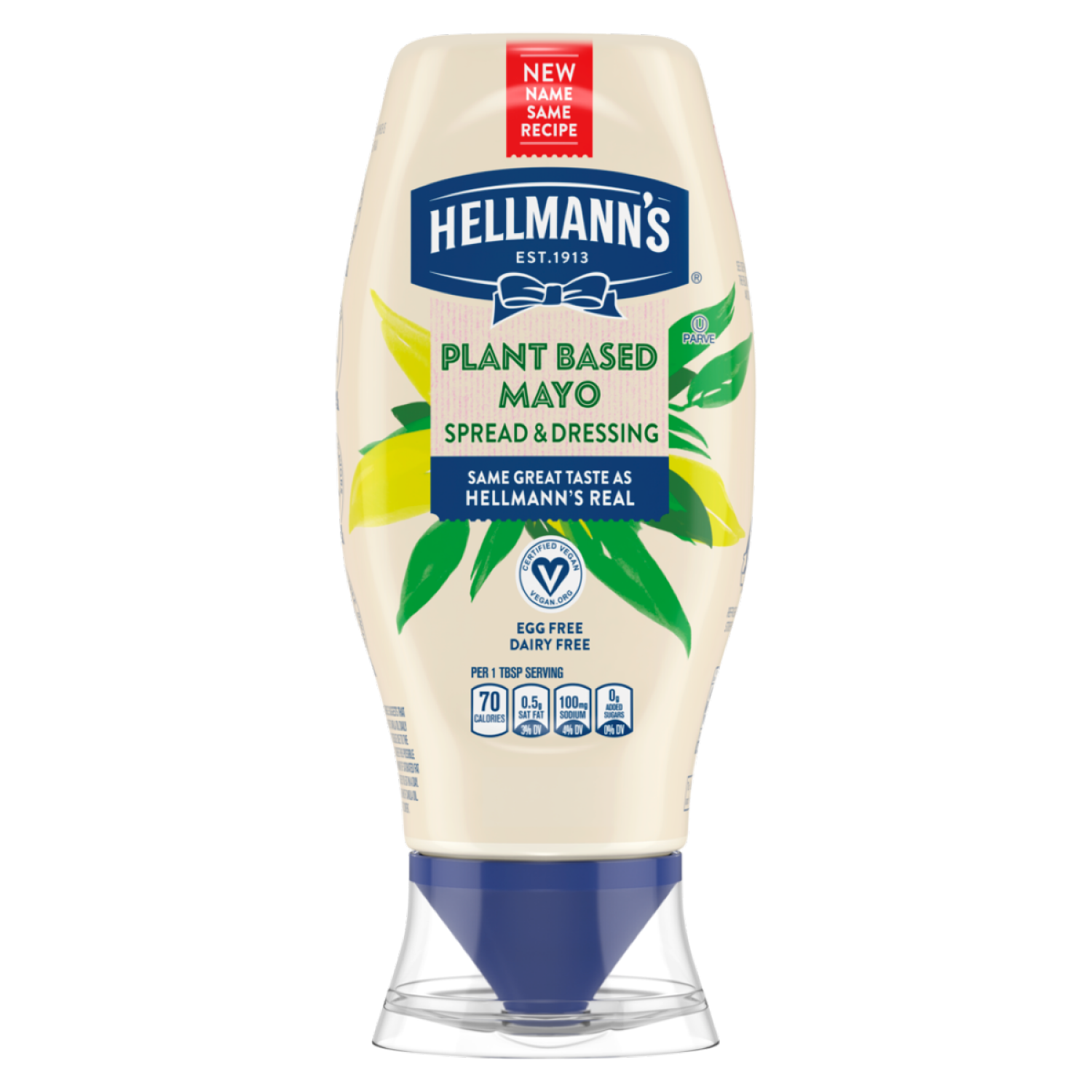 slide 4 of 7, Hellmann's Vegan Dressing and Spread Plant-Based Mayonnaise 11.5 oz, 11.5 fl oz