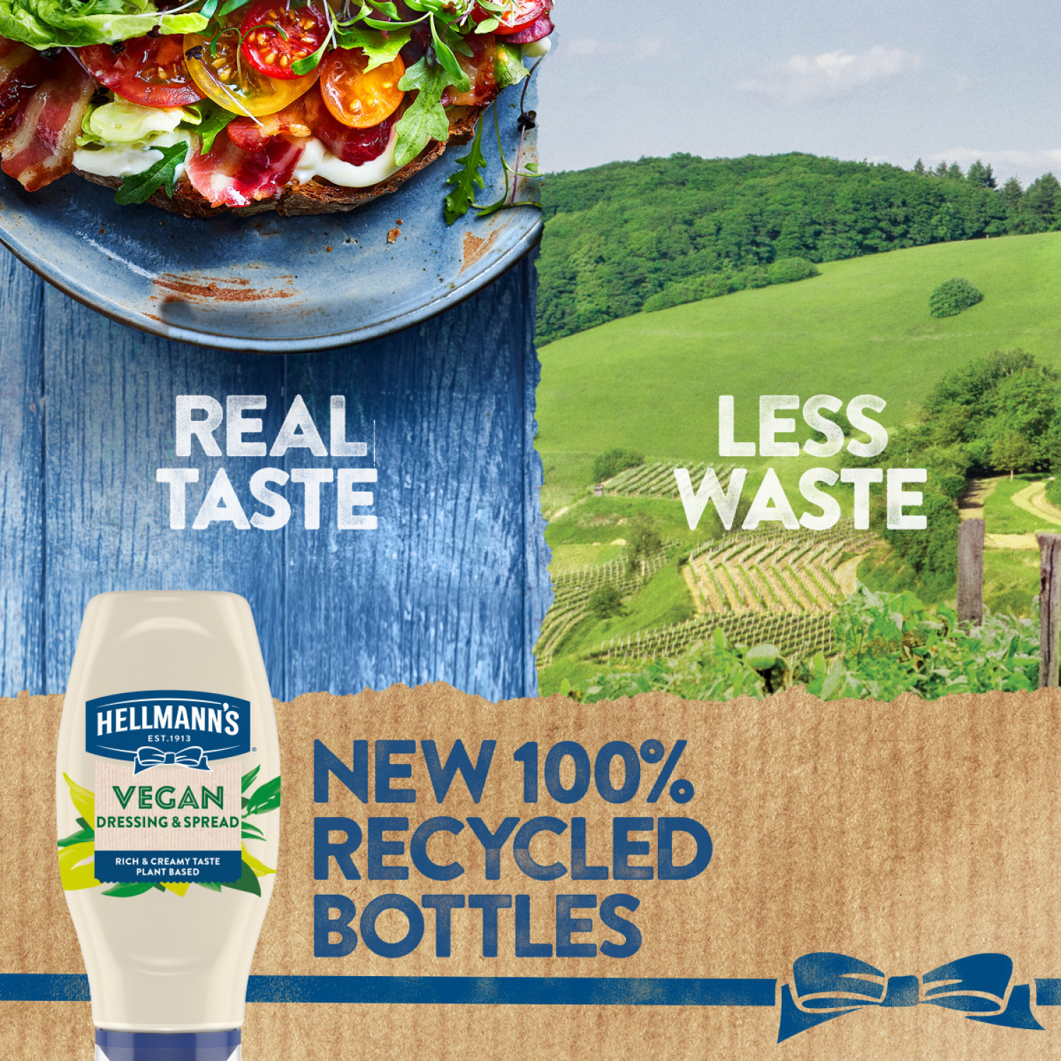 slide 5 of 7, Hellmann's Vegan Dressing and Spread Plant-Based Mayonnaise 11.5 oz, 11.5 fl oz