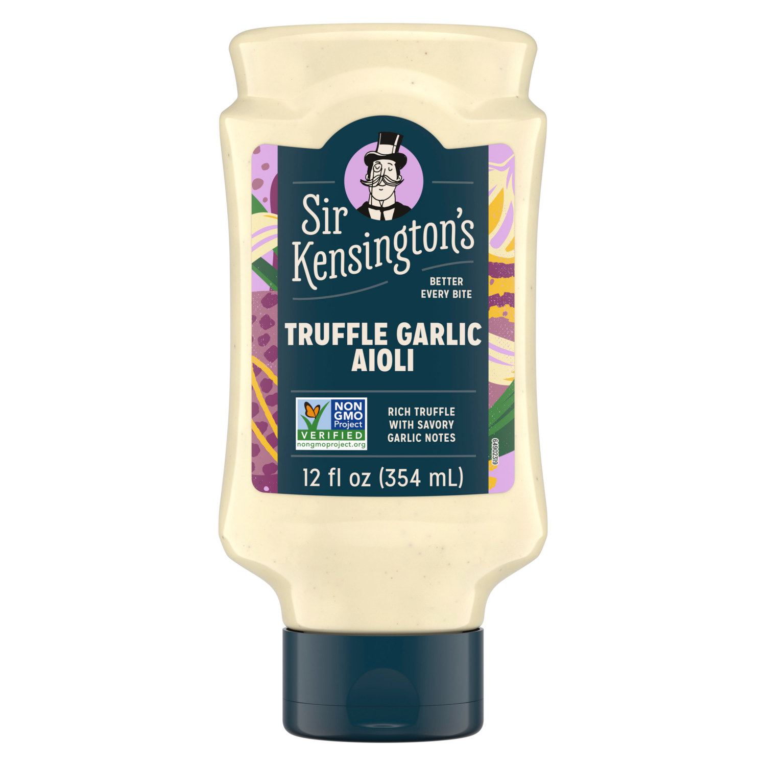 slide 6 of 8, Sir Kensington's Truffle Garlic Aioli Spread & Dressing - 12oz, 12 oz