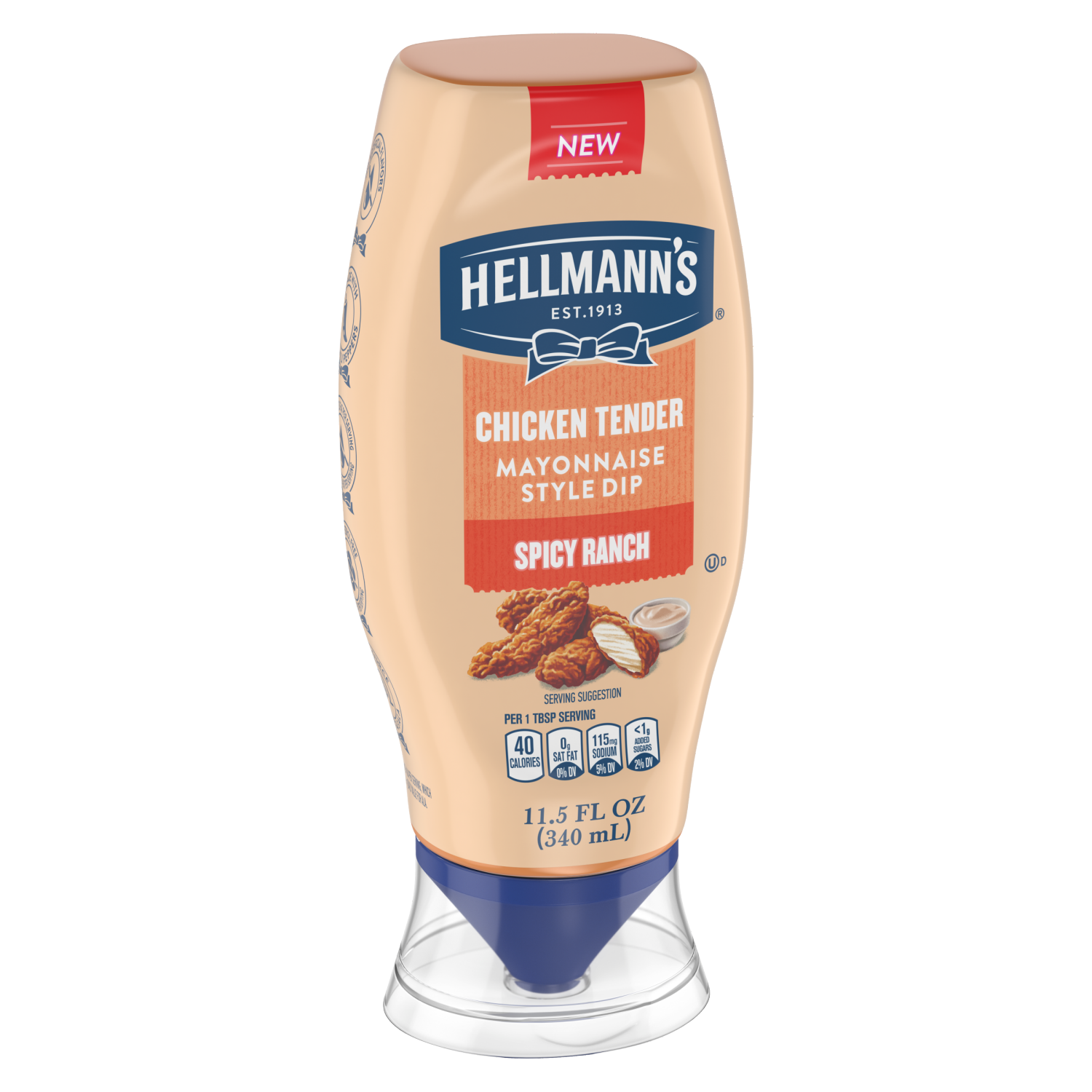 slide 3 of 8, Hell Mayo Spicy Ranch, 11 oz