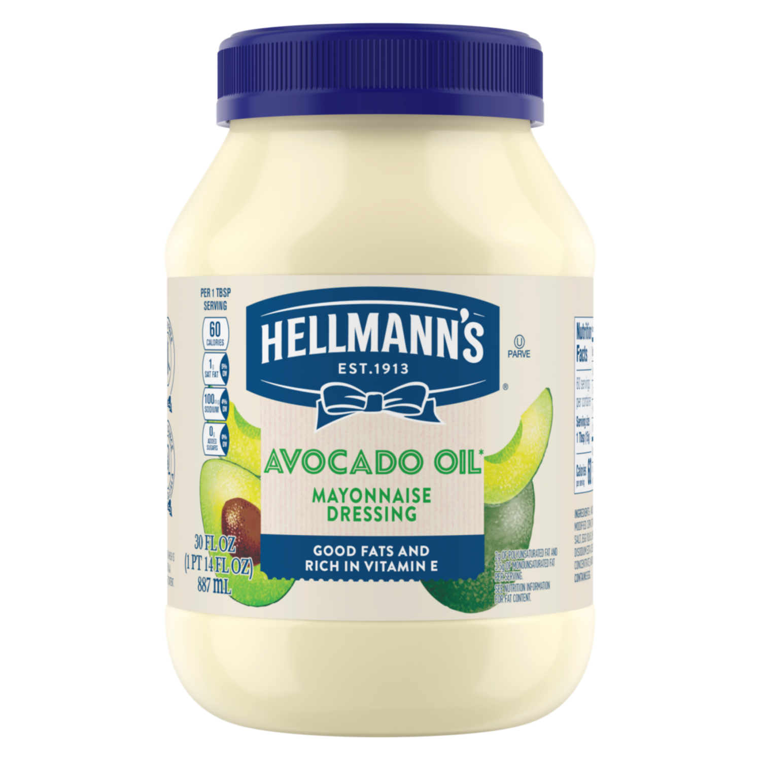 slide 6 of 7, Hellmann's® Avocado Oil Mayo, 30 fl oz