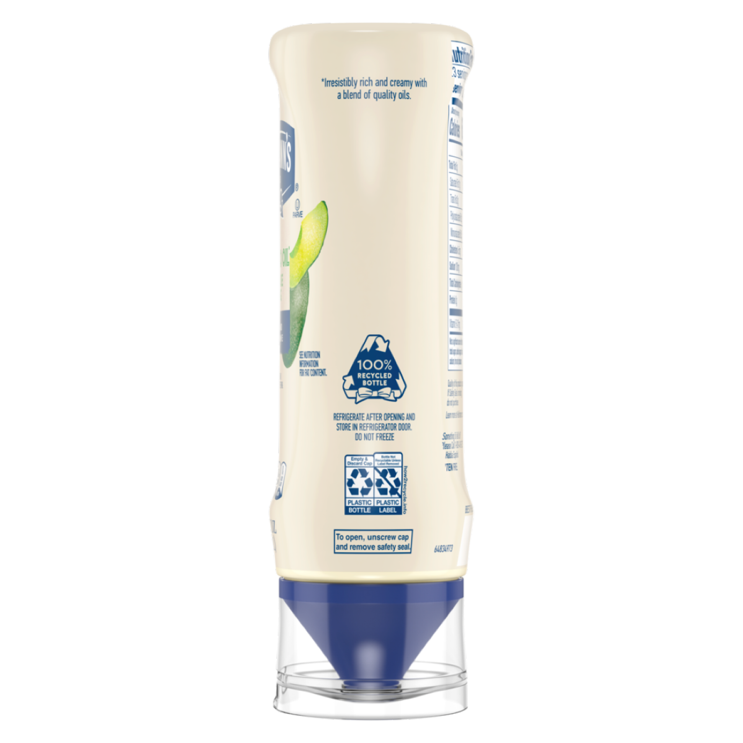 slide 3 of 6, Hellmann's® Mayonnaise Avocado Mayo, 11.5 fl oz