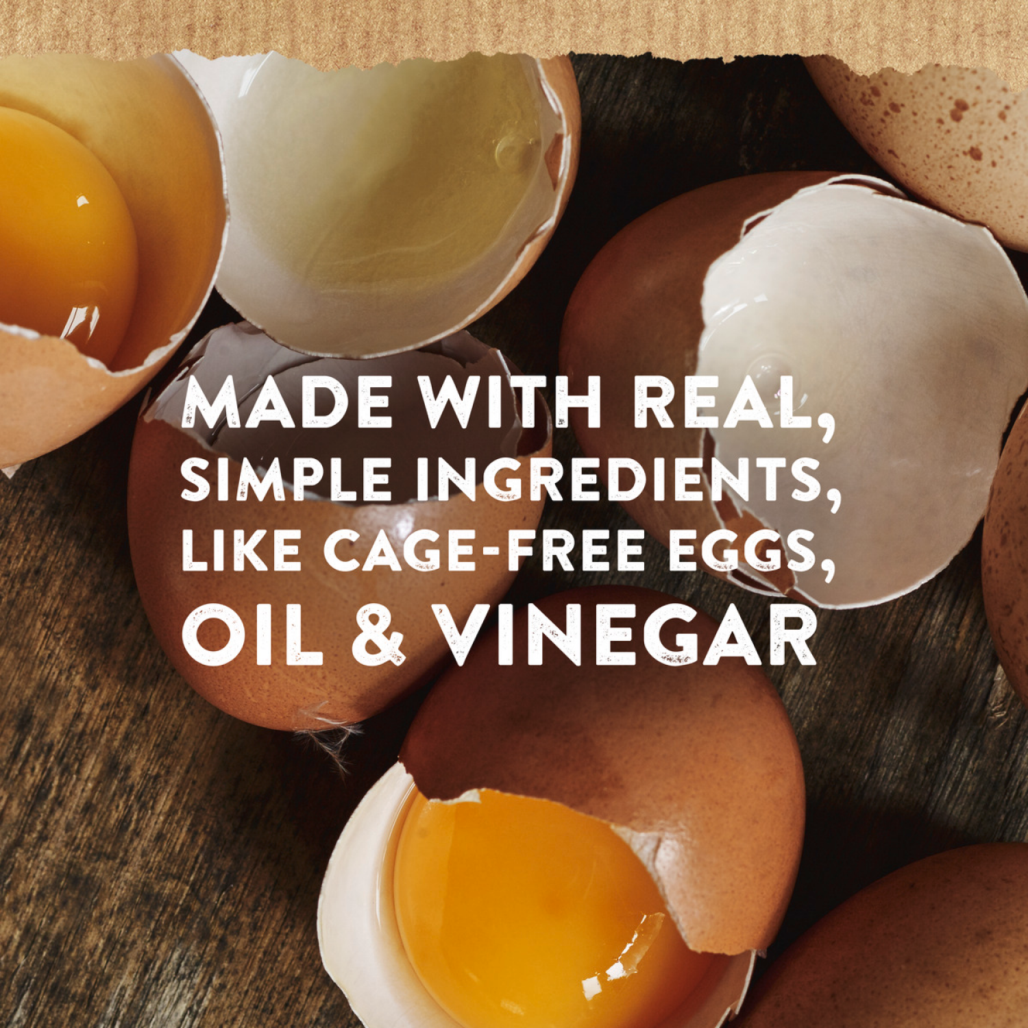 slide 7 of 7, Hellmann's Real Mayonnaise Real Mayo 48 oz, 48 fl oz