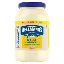 Hellmann's Real Mayonnaise Real Mayo 48 oz