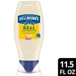 Hellmann's Real Mayonnaise Real Mayo Squeeze Bottle 11.5 oz