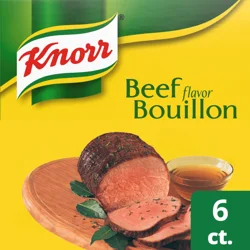 Knorr Beef Flavor Bouillon 6 ea