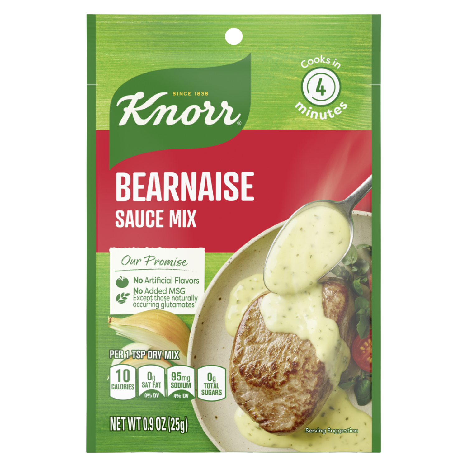 slide 1 of 2, Knorr Sauce Mix Bearnaise 0.9 oz, 0.9 oz