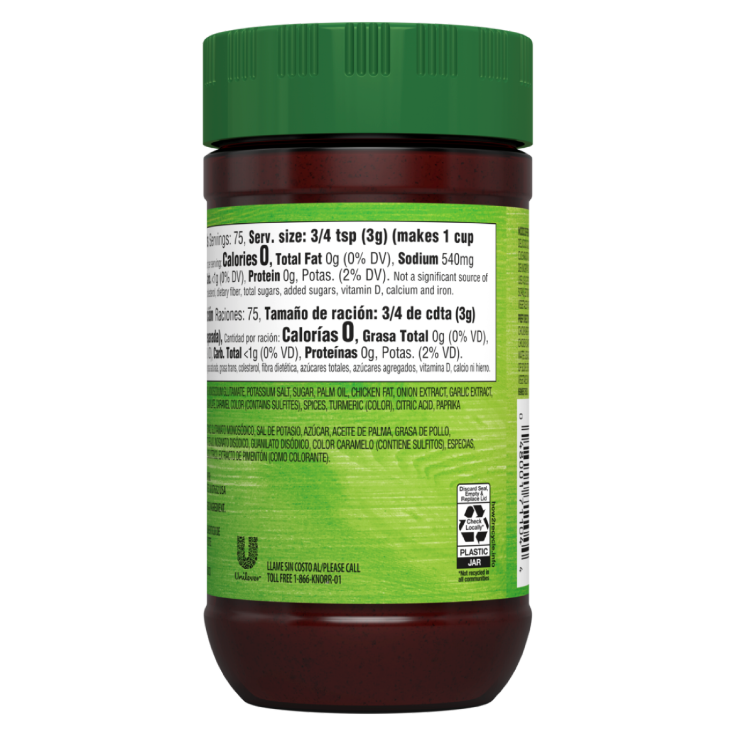 slide 2 of 5, Knorr Granulated Chicken Flavor Bouillon, 7.9 oz