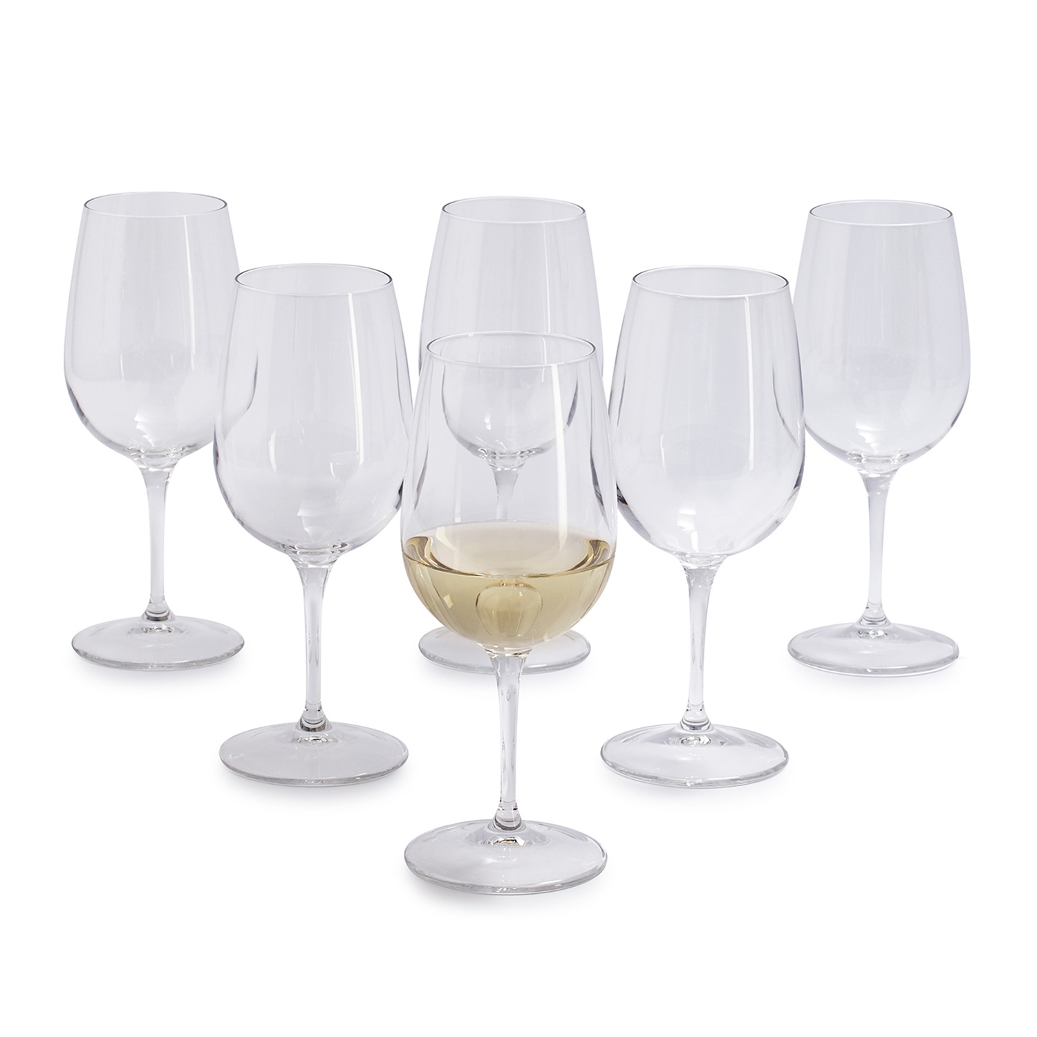 slide 1 of 1, Sur La Table by Bormioli Rocco White Wine Glasses, 6 ct