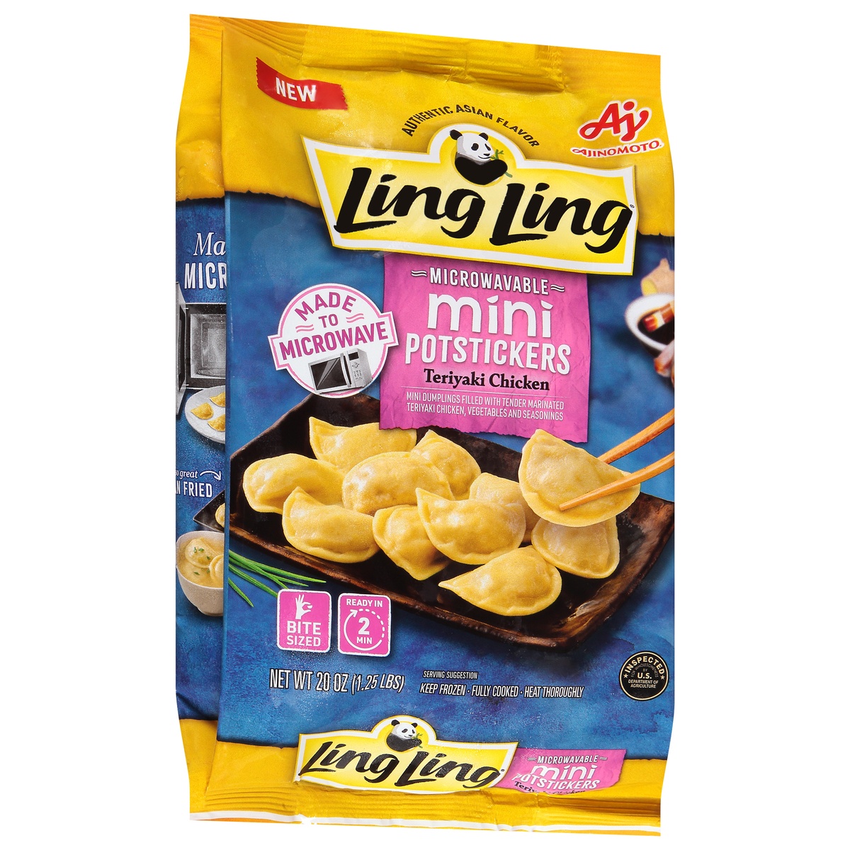 Ling Ling Frozen Mini Potstickers Teriyaki Chicken 20oz 20 oz Shipt