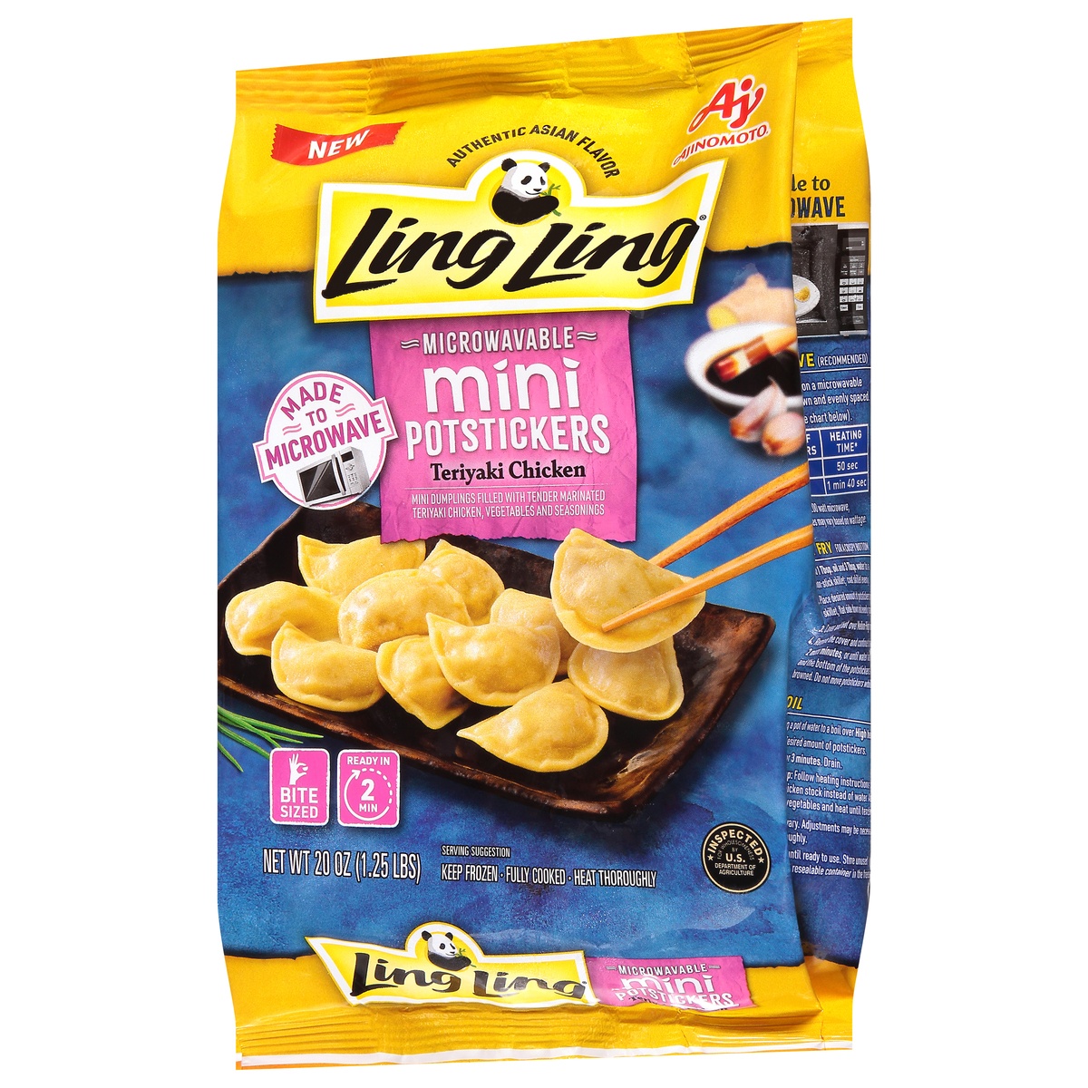Ling Ling Frozen Mini Potstickers Teriyaki Chicken 20oz 20 oz Shipt