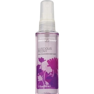 slide 1 of 1, Essence Of Beauty Body Mist Luscious Peony, 2 oz