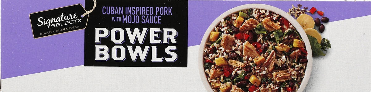 slide 9 of 9, Signature Select Power Bowl Pork W/Mojo Sauce, 1 ct