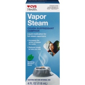 slide 1 of 1, CVS Health Vapor Steam Liquid Medication, 4 oz