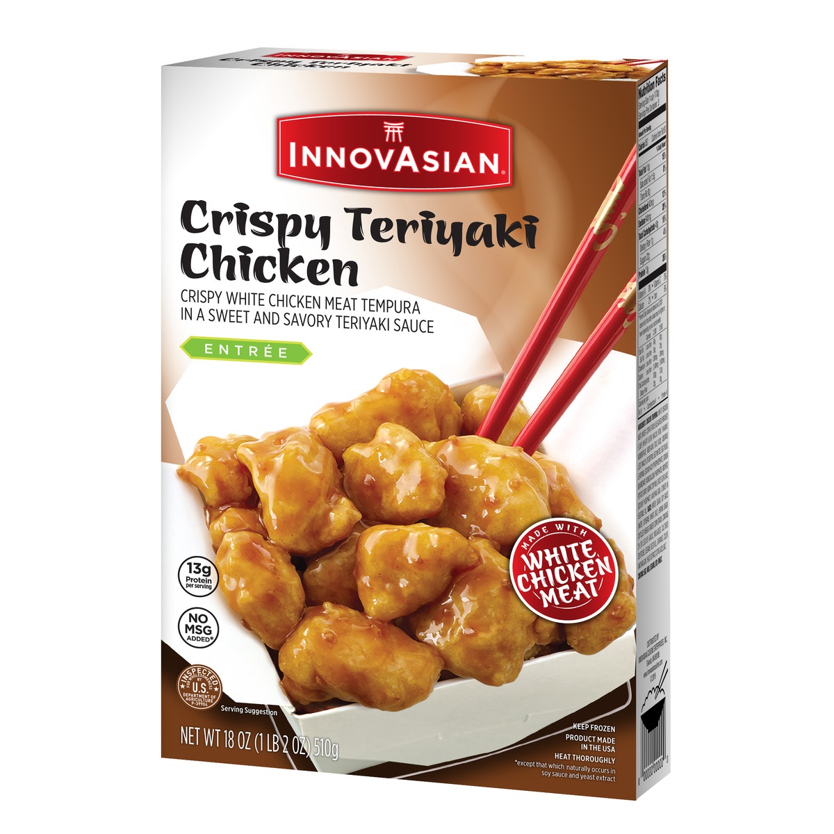 slide 2 of 8, InnovAsian Crispy Teriyaki Chicken, 