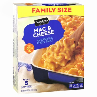 slide 1 of 1, S Sel Mac & Cheese Family Size, 40 oz