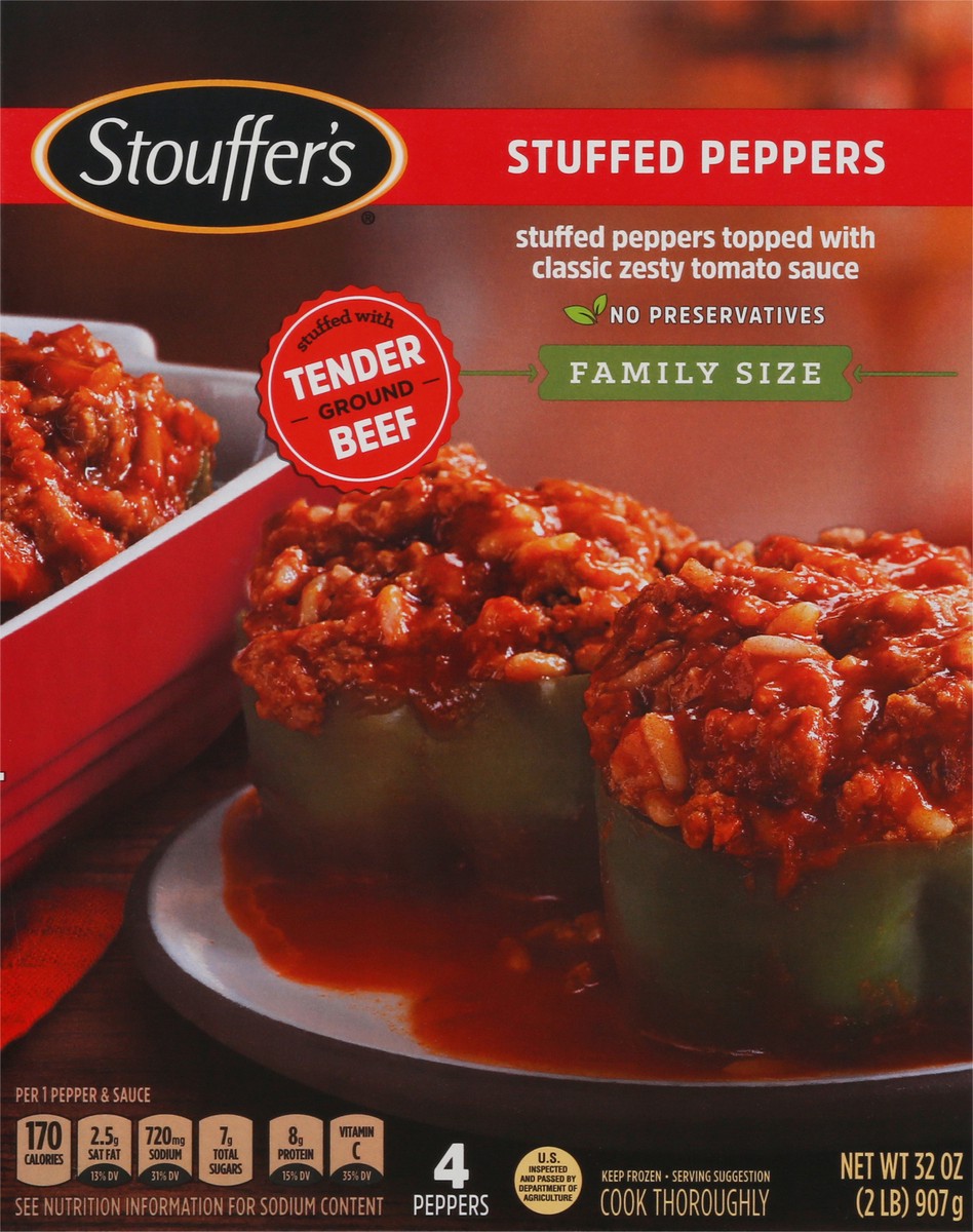 Stouffer's Family Size Stuffed Peppers 32 oz Shipt