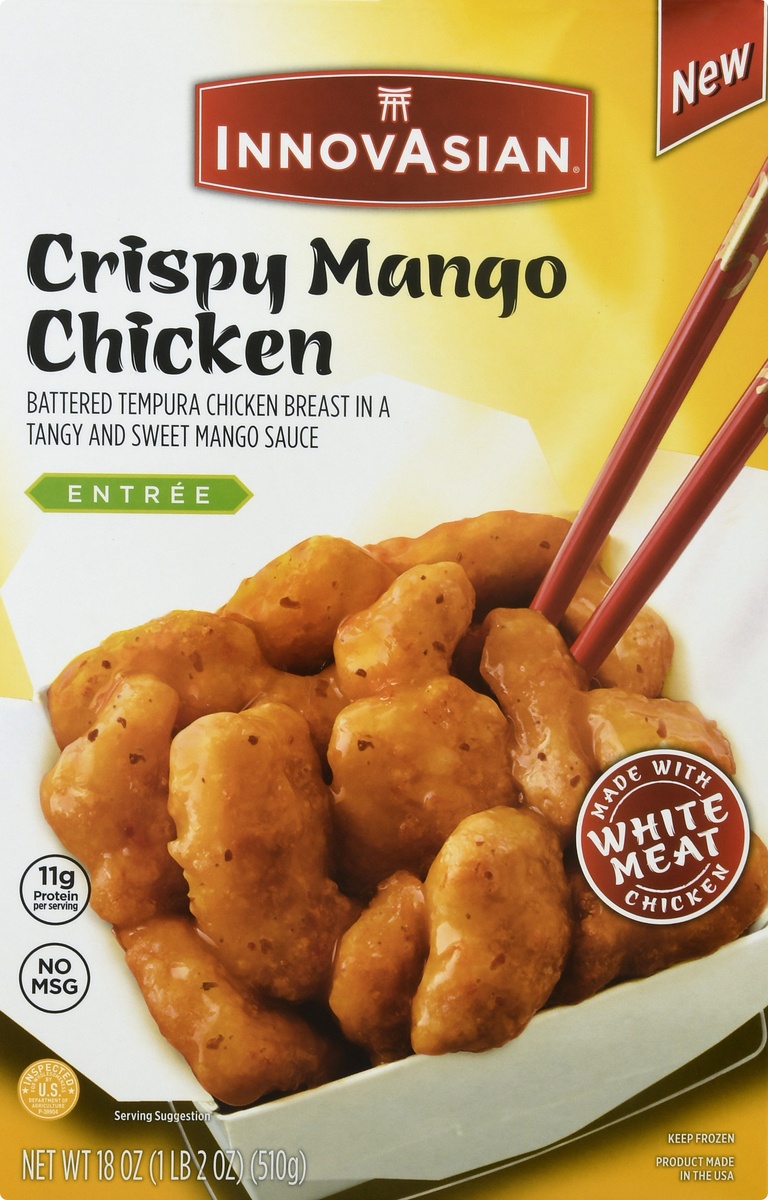 InnovAsian Crispy Mango Chicken Entree 18 Oz | Shipt