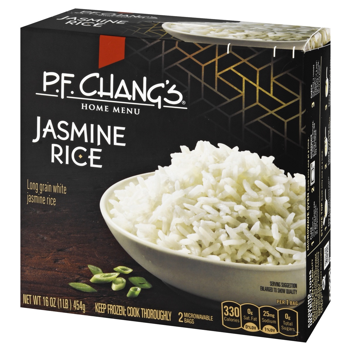 slide 3 of 9, P.F. Chang's Steamed White Rice, 2 ct; 16 oz