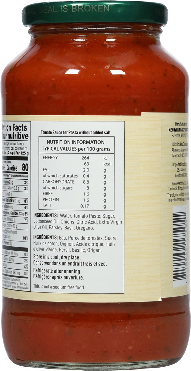 slide 5 of 9, Gefen Salt Free Pasta Sauce, 26 oz