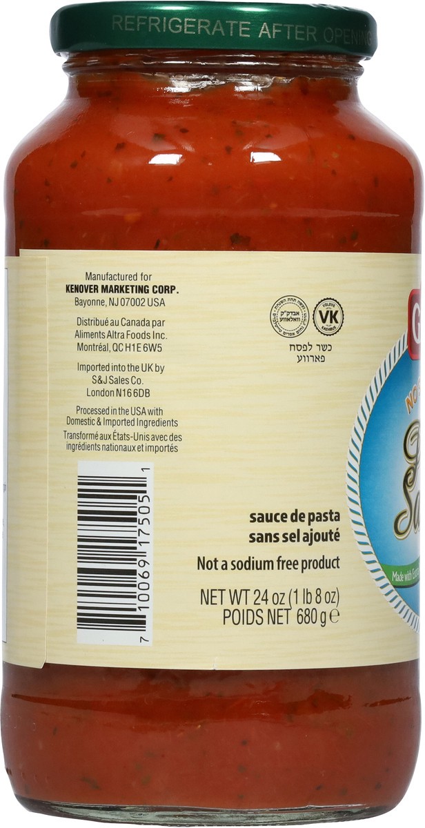 slide 7 of 9, Gefen Salt Free Pasta Sauce, 26 oz