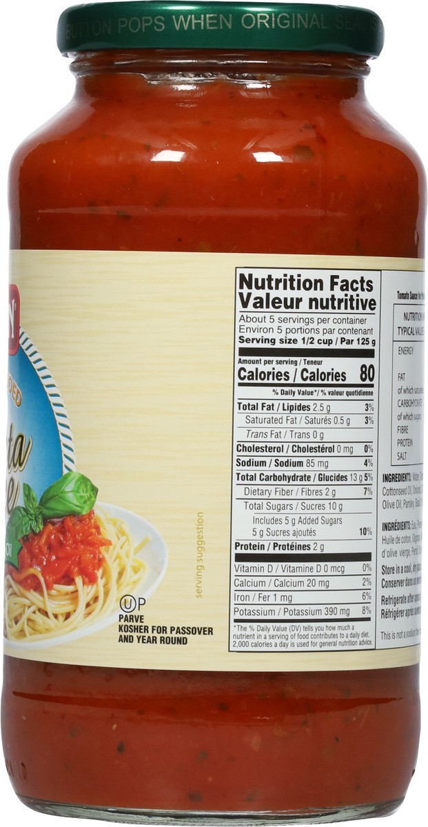 slide 8 of 9, Gefen Salt Free Pasta Sauce, 26 oz