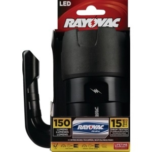 slide 1 of 1, Rayovac Led Flashlight With 4-C Batteries, 1 ct