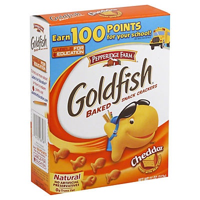 slide 1 of 1, Pepperidge Farm Goldfish Cheddar Baked Snack Crackers, 11 oz