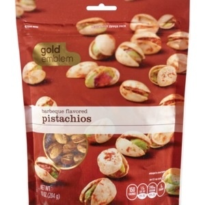 slide 1 of 1, CVS Gold Emblem Barbeque Flavored Pistachios, 10 oz