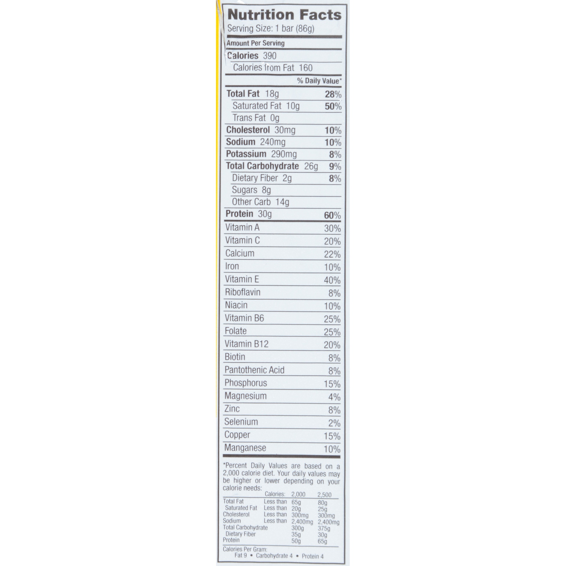 slide 5 of 6, Supreme Protein Quadruple Layer Peanut Butter Crunch Protein Bar, 3 oz