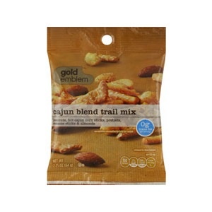 slide 1 of 1, CVS Gold Emblem Cajun Blend Trail Mix, 2.25 oz; 64 gram