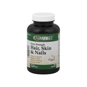 slide 1 of 1, Radiance Hair, Skin And Nails Extra Strength Caplets, 150 ct