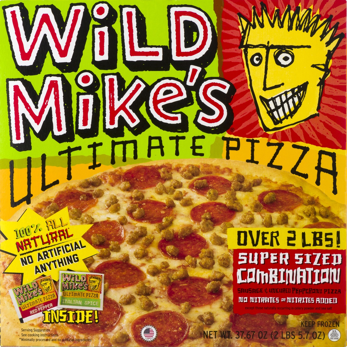 Wild Mike's Ultimate Pizza Super Sized Combination (Frozen