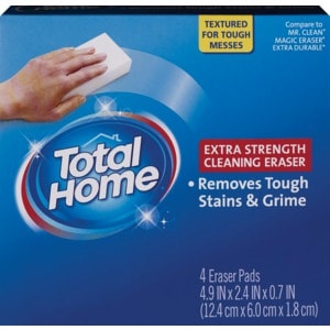 slide 1 of 1, Total Home By CVS Eraser Pads, 4 ct