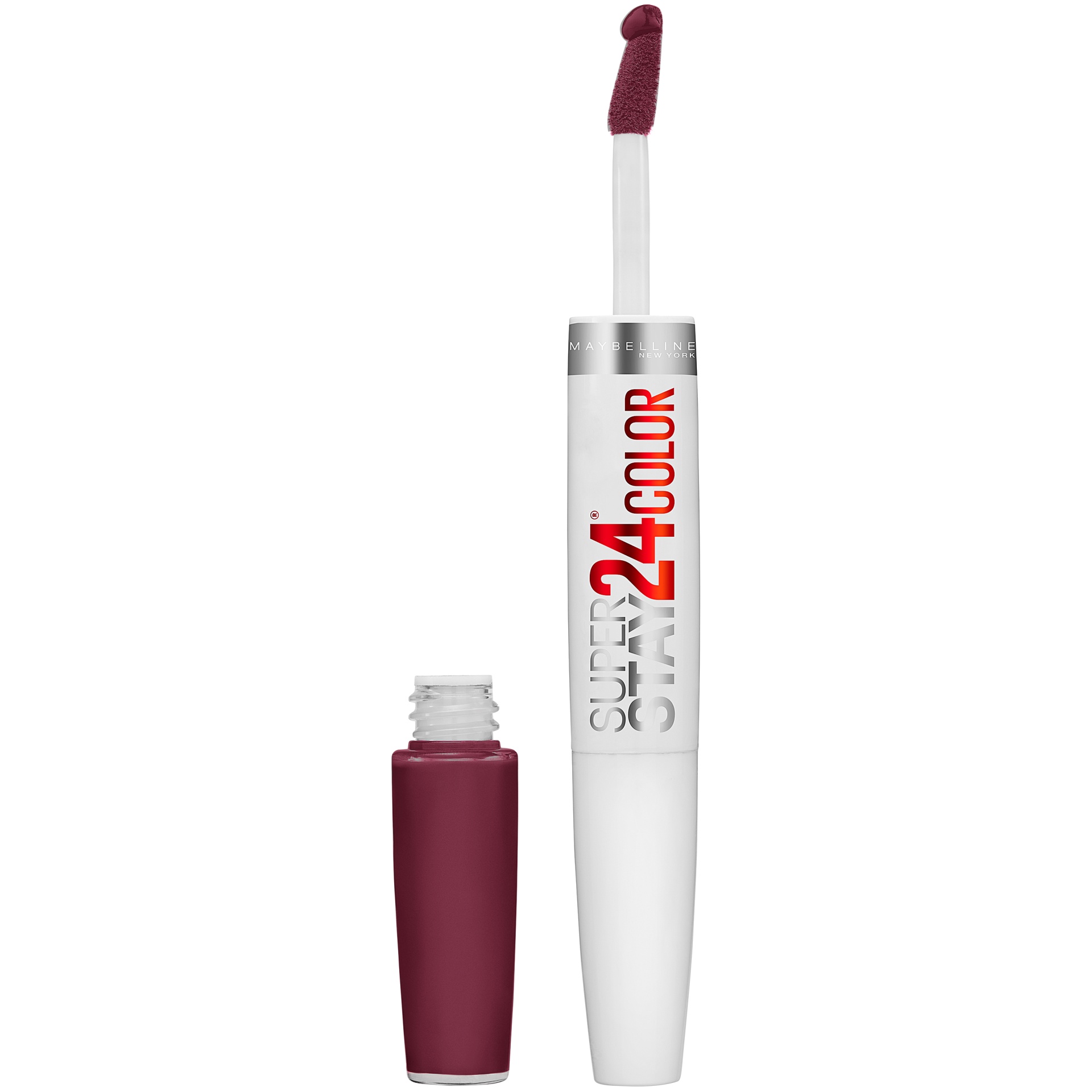 slide 2 of 2, Maybelline Superstay 24 2-Step Liquid Lipstick, Merlot Armour, 1 ct