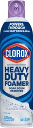 Clorox Heavy Duty Soap Scum Remover Bathroom Foamer, Lavender Clean - 20 oz