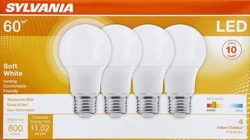 Sylvania Light Bulbs 4 ea