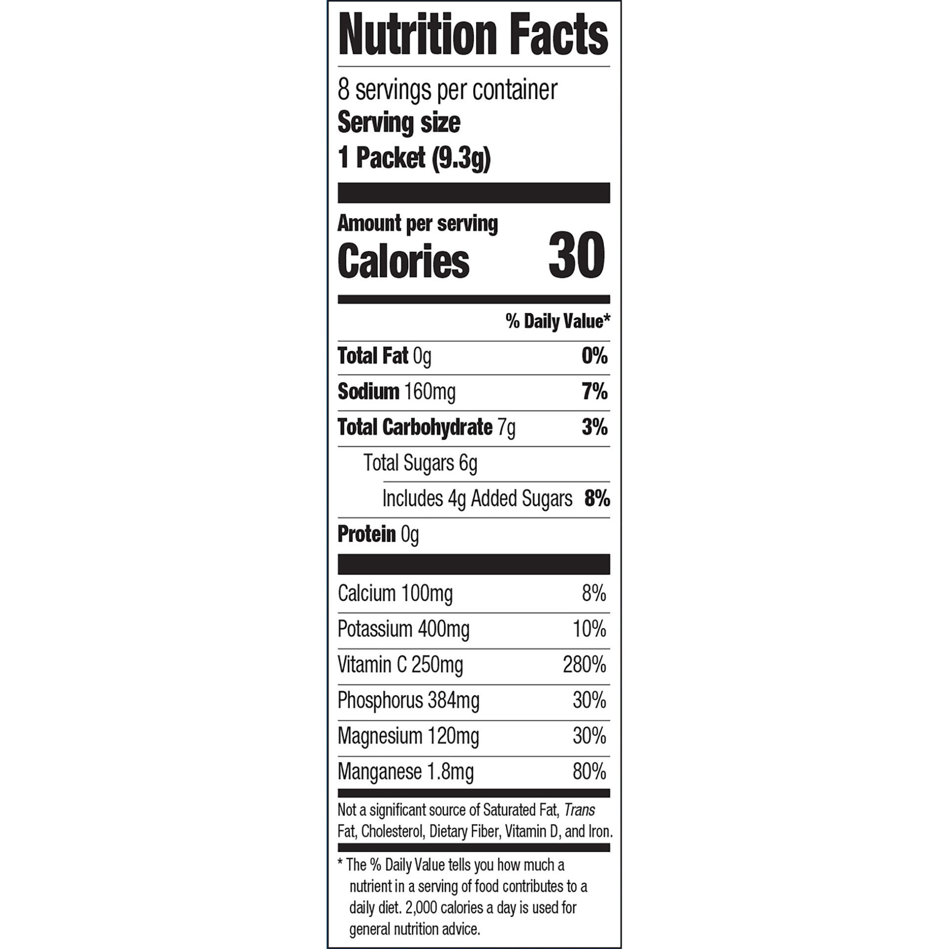 slide 7 of 8, Emergen-C  Emergen-C Electrolyte Replenisher Raspberry Electrolyte Replenishment Drink Mix, 90 ct; 0.33 oz