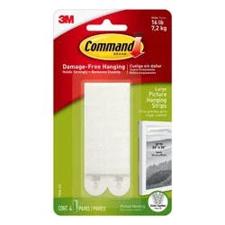 Command Picture Hanging Strips Large 4 ea