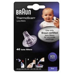 Braun Thermo Scan Lens Filters