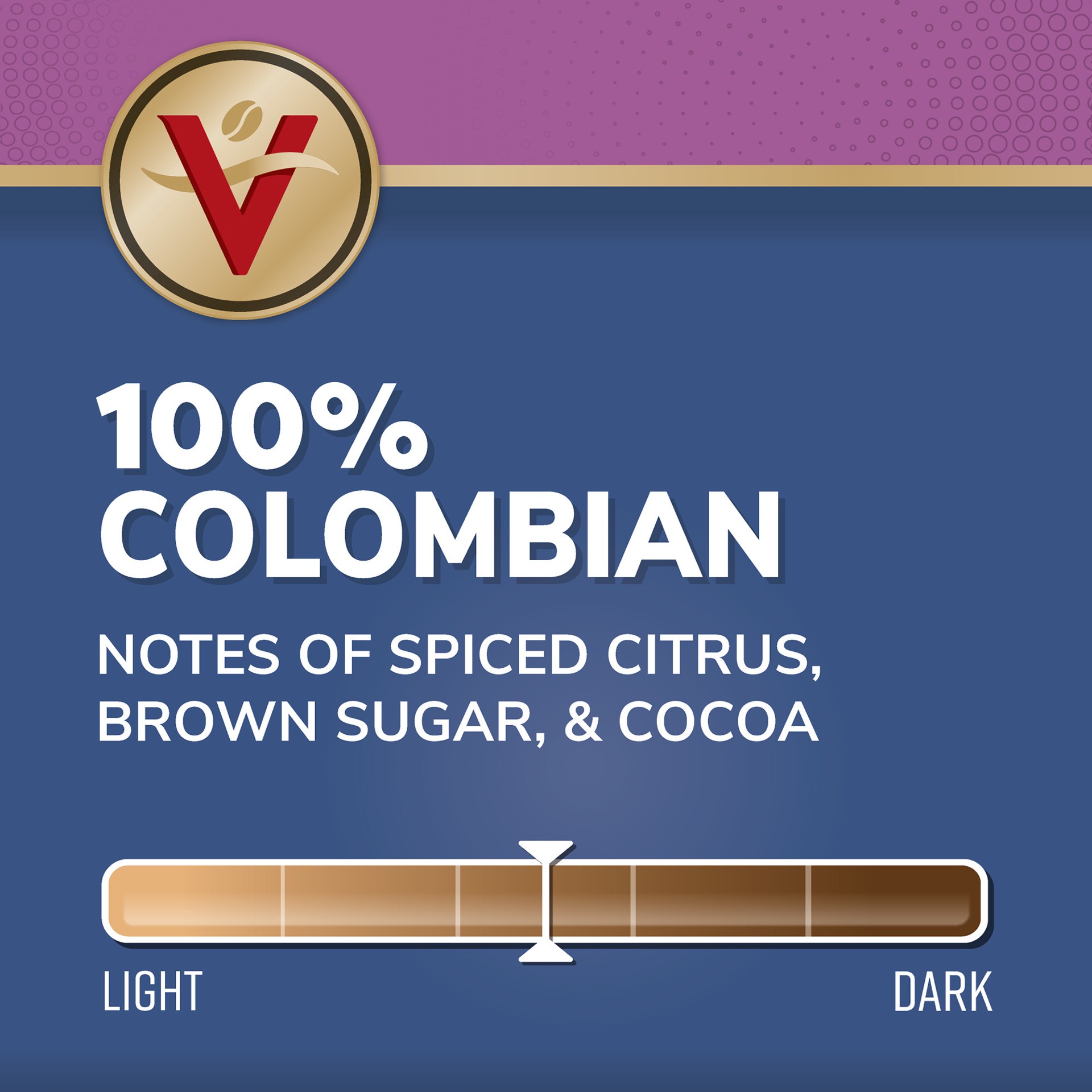 slide 4 of 5, Victor Allen's Coffee 100% Colombian, Medium Roast, , Single Serve Coffee Pods for Keurig K-Cup Brewers - 42 ct, 42 ct